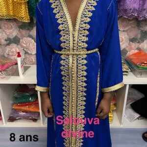 Robe avec ceinture fille