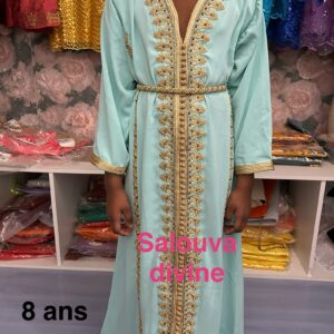 Robe avec ceinture fille